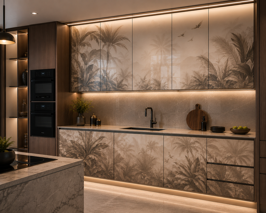 Custom Cabinet Glass Doors | Made to Measure Glass | Deglasint.