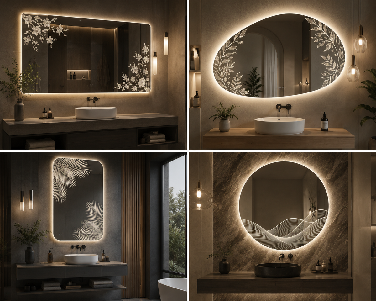 Custom LED Mirrors | Made to Measure | DEGLASINT