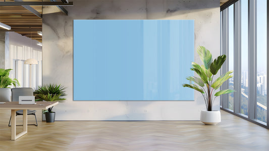 Colored Glass Whiteboards | RAL & NCS Colours | Deglasint.