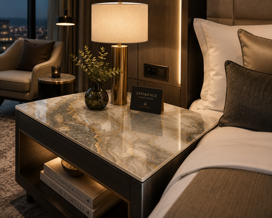 Glass Side Table Tops | Custom Made | DEGLASINT