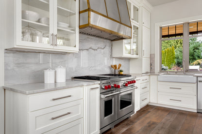 Marble Glass Kitchen Splashbacks | Custom Made | Deglasint