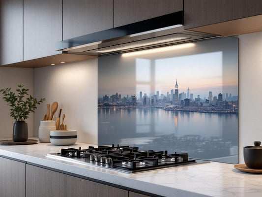 Nature Glass Kitchen Splashbacks | Custom Printed Glass | Deglasint.