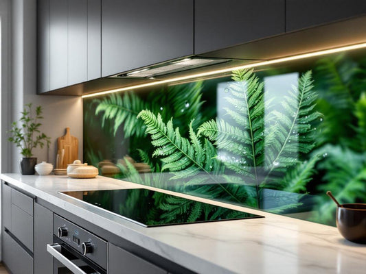 Nature Glass Kitchen Splashbacks | Custom Printed Glass | Deglasint.