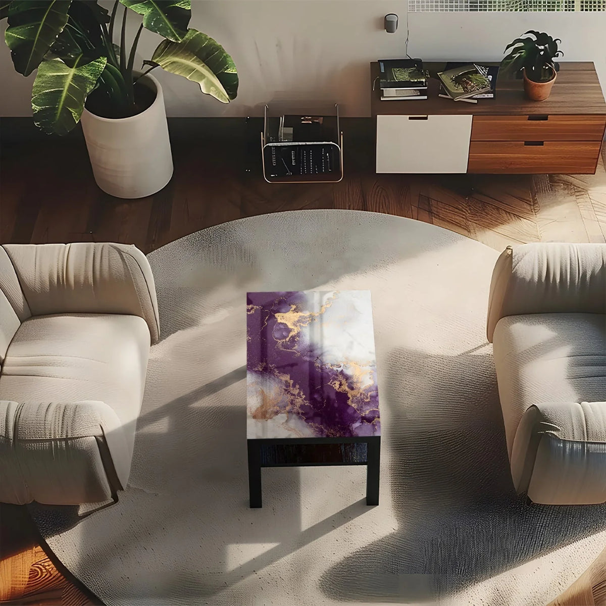 Glass Coffee Table Tops | Custom Made | DEGLASINT