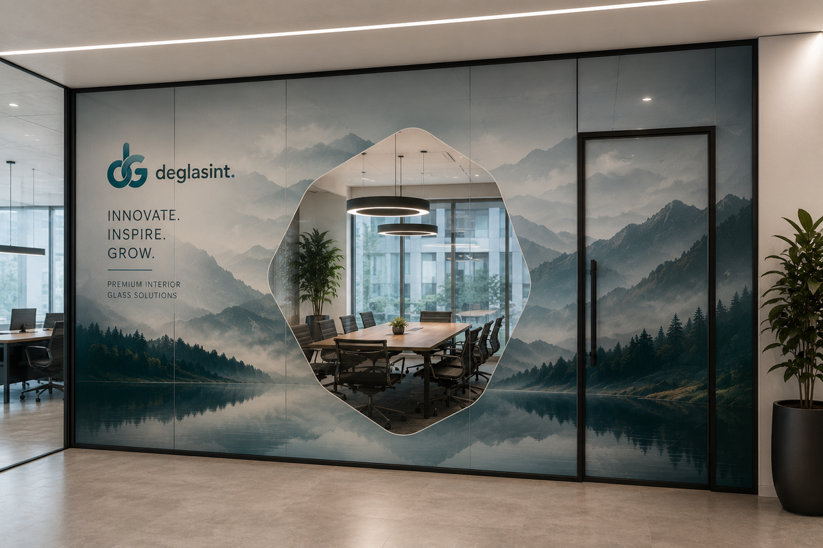 Office Glass Partitions | Custom Glass Walls | DEGLASINT