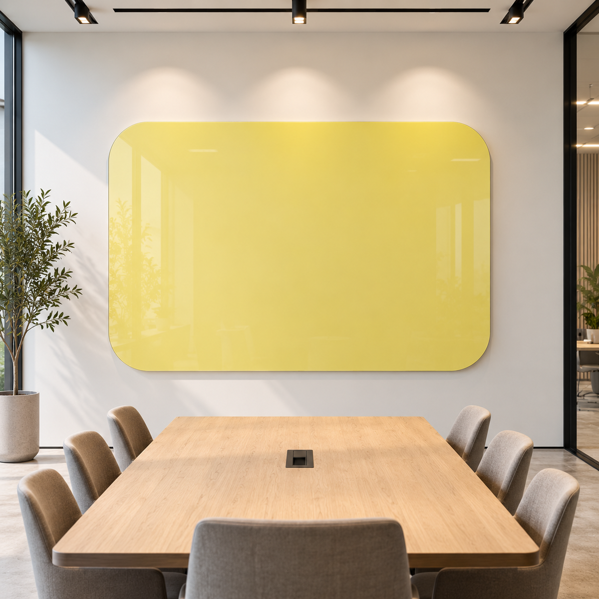 GLASS WHITEBOARD image 1