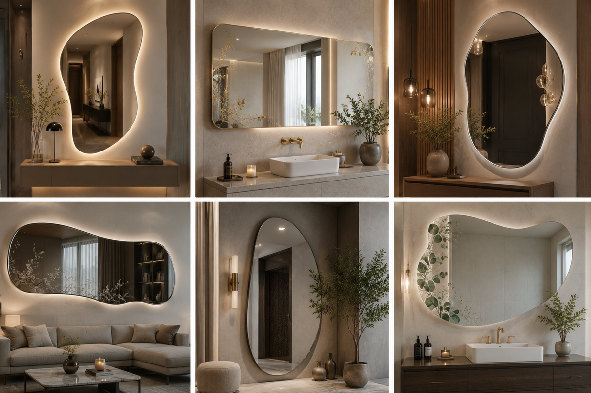 Custom Printed Mirrors | Decorative & Branded Mirrors | Deglasint.