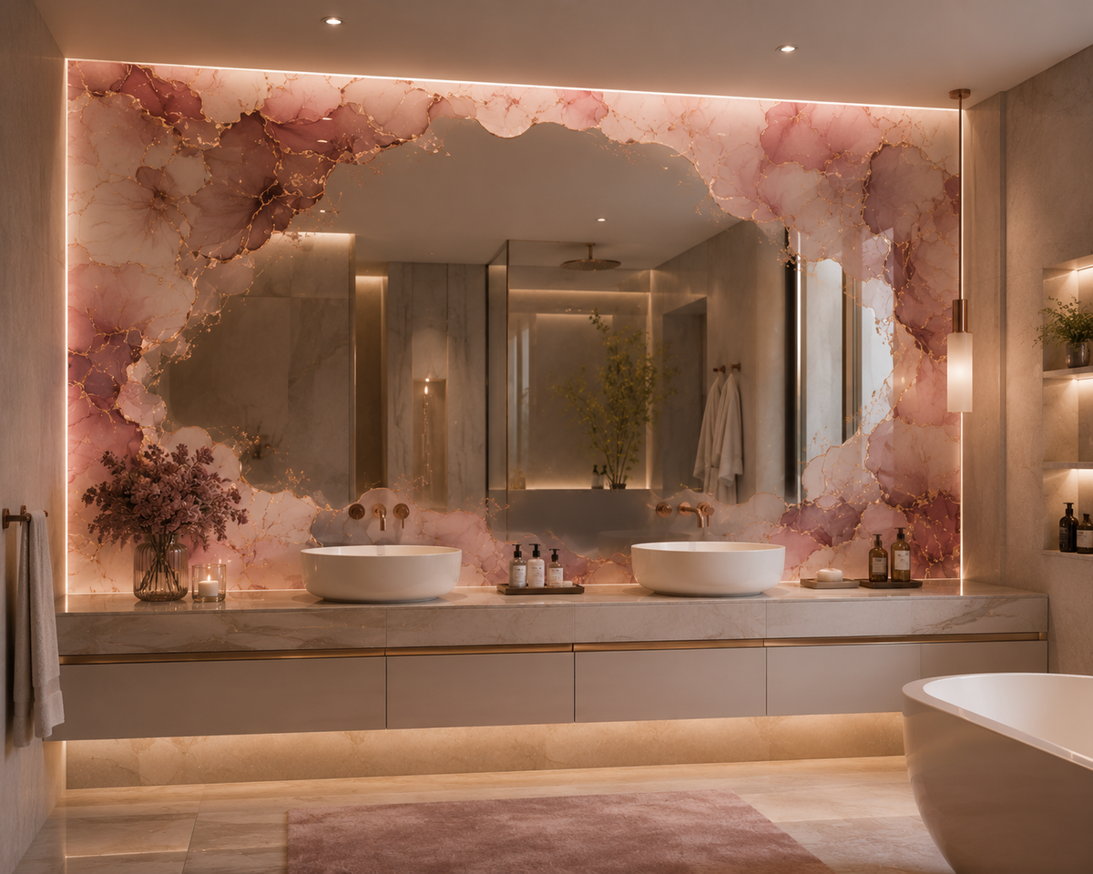 Custom Printed Mirrors | Decorative & Branded Mirrors | Deglasint.