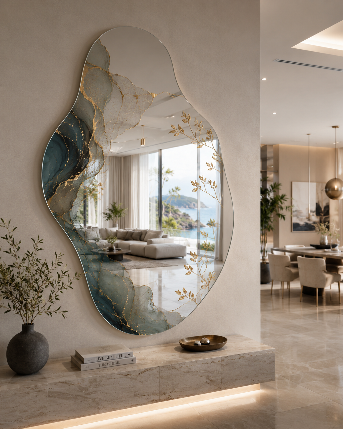 Custom Printed Mirrors | Decorative & Branded Mirrors | Deglasint.