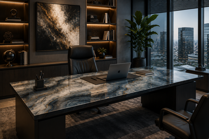 Custom Glass Desk Tops | Made to Measure | DEGLASINT